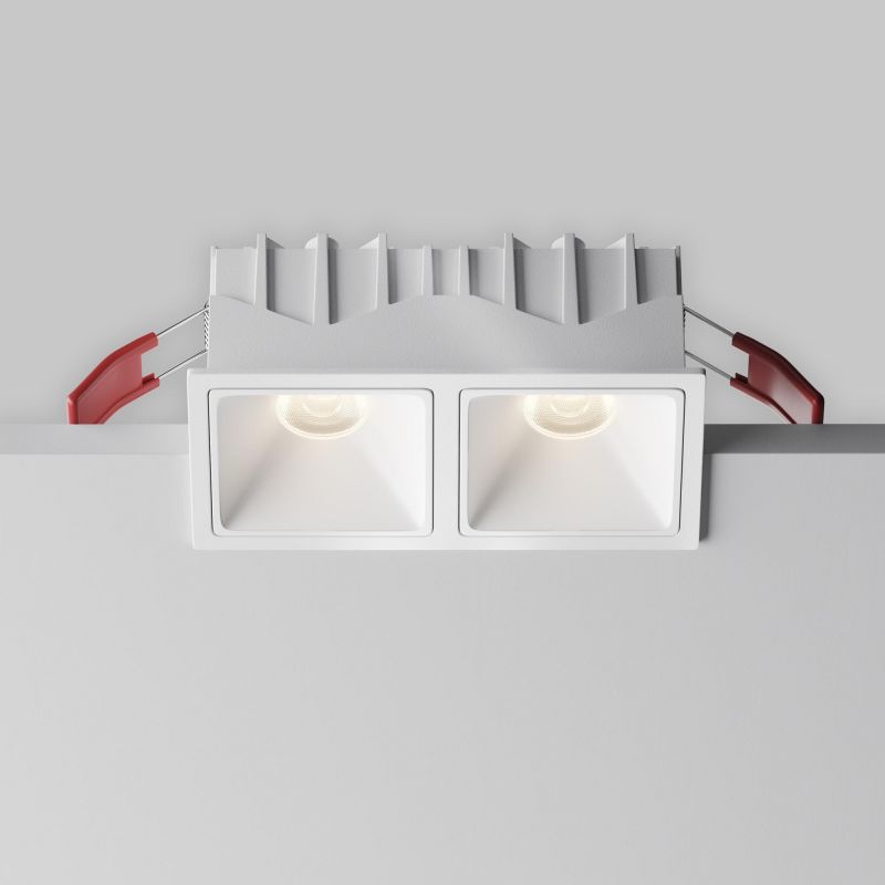 Встраиваемый светильник Maytoni Alfa LED 4000К(белый) 20W DL043-02-10W4K-SQ-W-1 фото 9