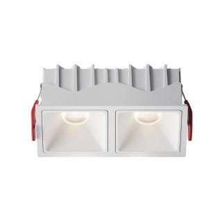Встраиваемый светильник Maytoni Alfa LED 4000К(белый) 20W DL043-02-10W4K-SQ-W-1