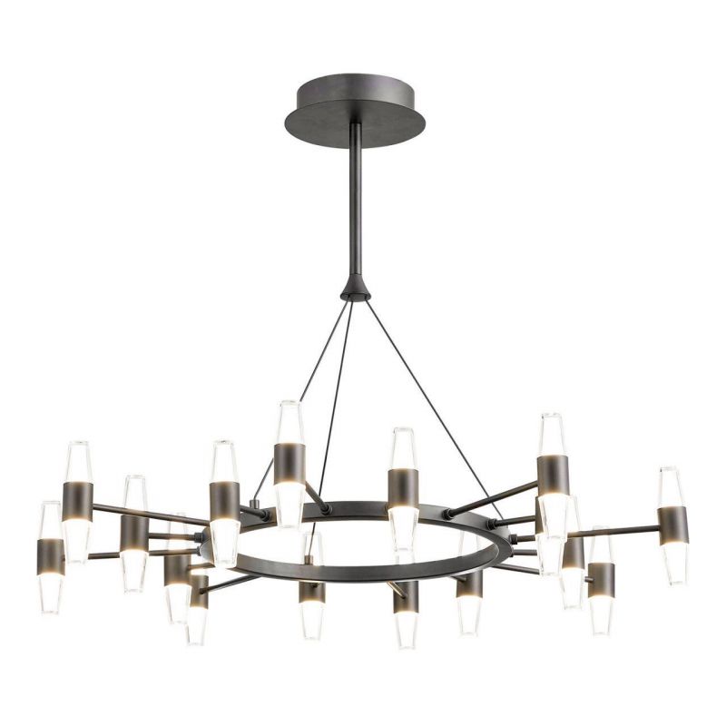 Люстра подвесная Lussole HOPKINS LED 4000К(белый) 96W LSP-7407 фото 2