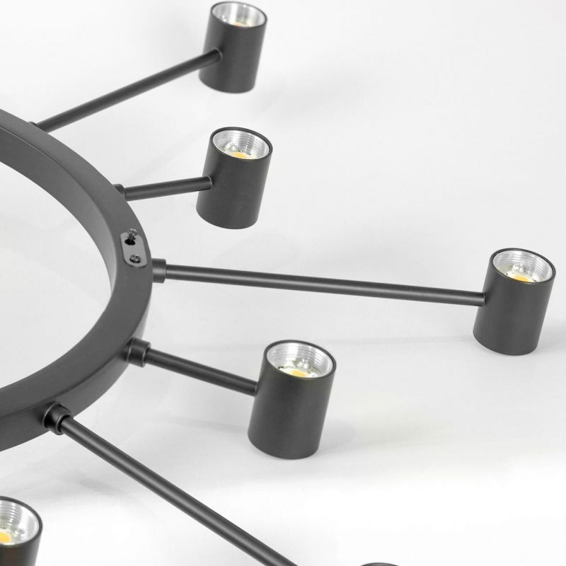 Люстра подвесная Lussole HOPKINS LED 4000К(белый) 96W LSP-7407 фото 4