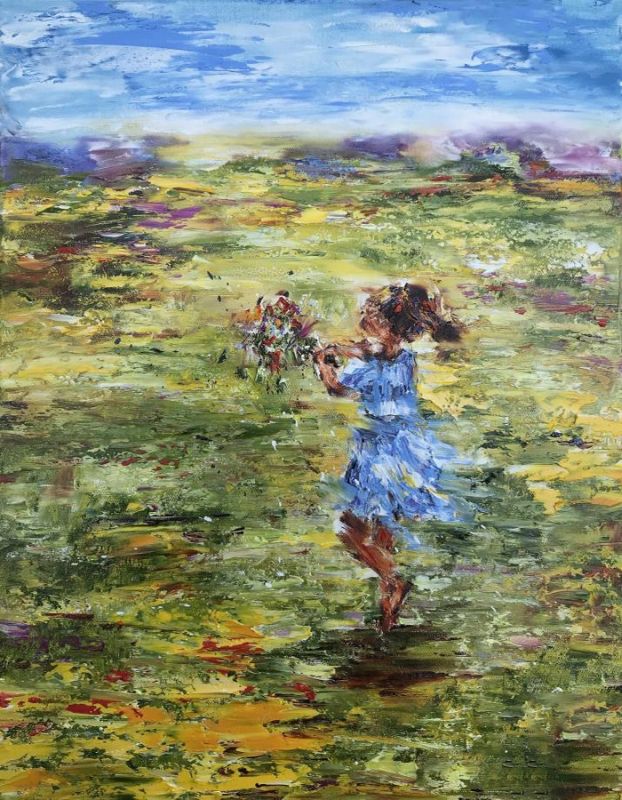 Картина "В ритме лета" Маливани Диана
