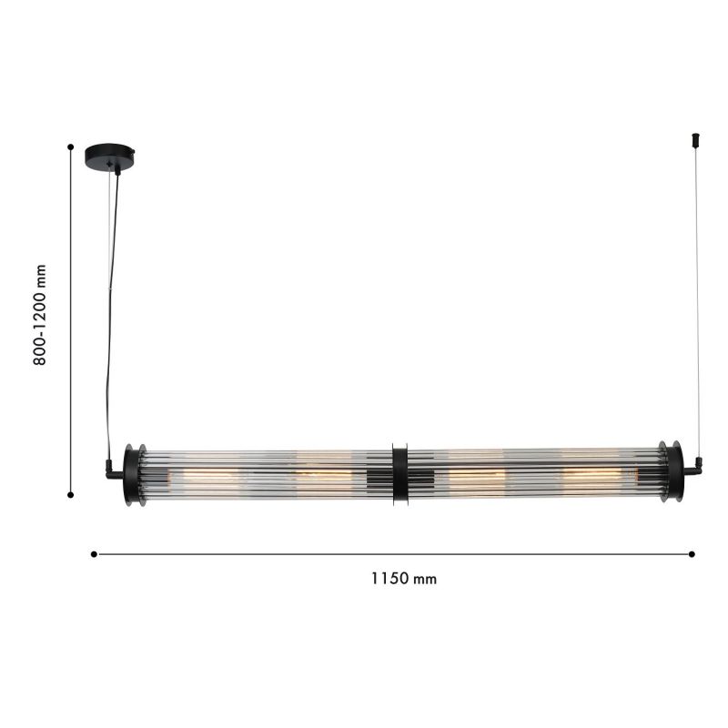 Подвесная люстра Favourite Modern Trompa 4093-4P фото 3