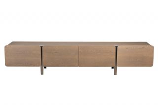 Тумба под телевизор шпон ясеня Garda Decor Smooth BD-3145196