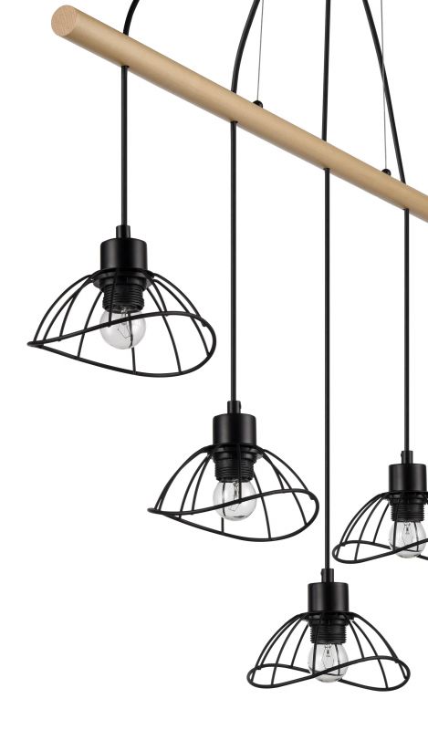 Подвесной светильник Vele Luce Extra 60W E27 2600-2900К (теплый) VL6482P05 фото 4