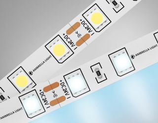 Светодиодная лента Ambrella Light GS4003 5050 60Led /14.4W m/ 24V IP20 6500K 5m Ambrella GS4003