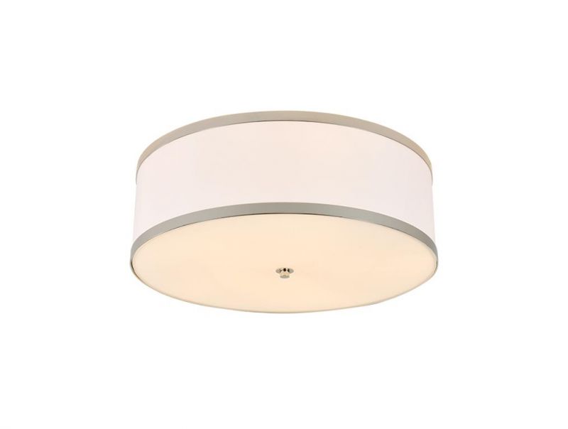 Потолочный светильник Newport 3550 Nickel Shade white E27 3555/PL nickel фото 1