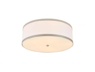 Потолочный светильник Newport 3550 Nickel Shade white E27 3555/PL nickel