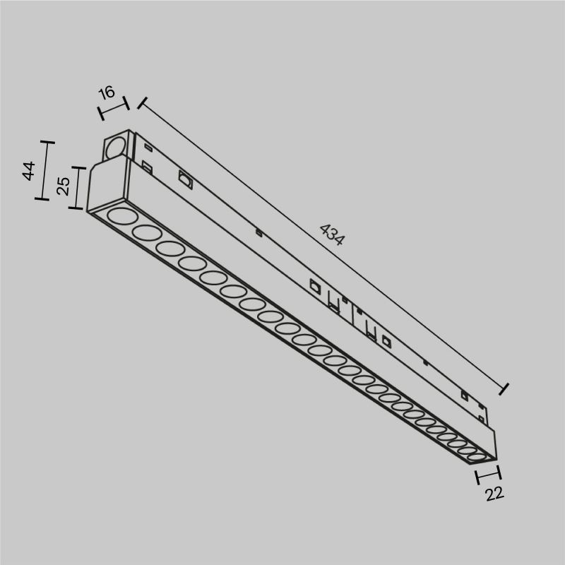 Трековый светильник Maytoni Points LED 24W TR031-4-24WTW-M-DSZ-B фото 7