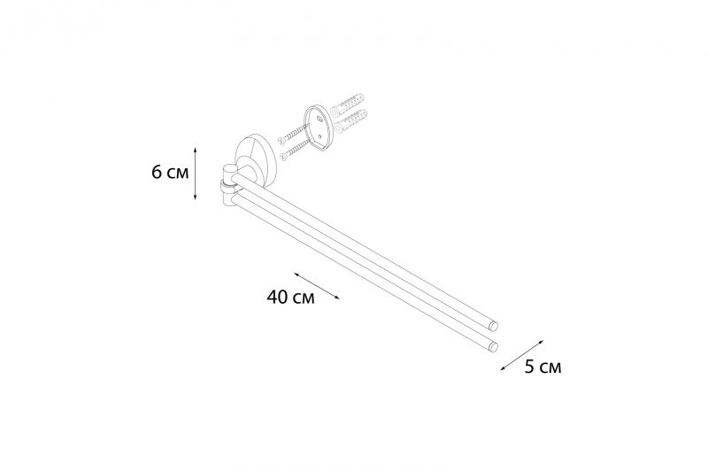 Полотенцедержатель Fixsen Europa FX-21802A