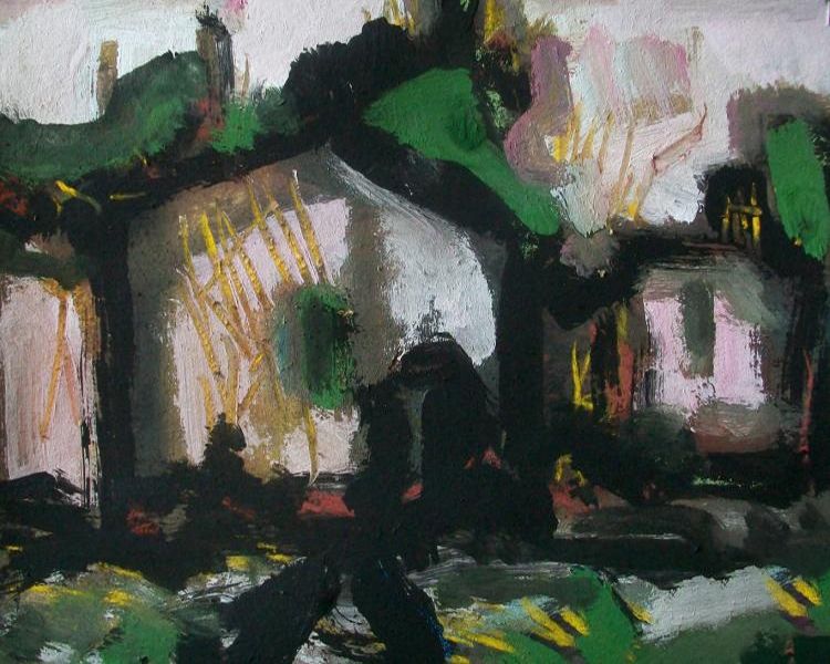 Картина "Летнее утро" 40x30 Щупак Виктор