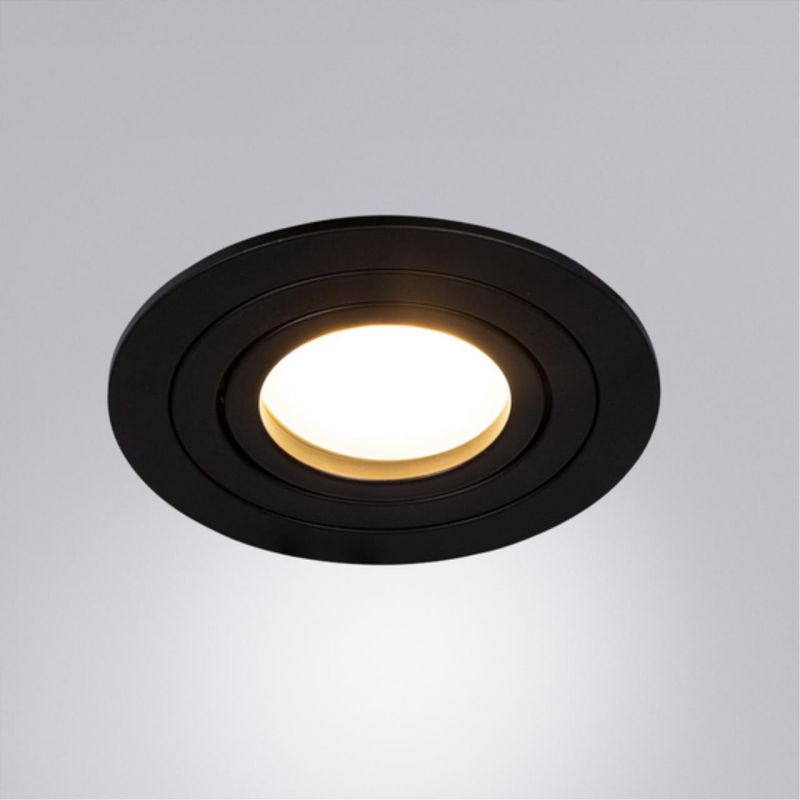 Точечный встраиваемый светильник Arte Lamp TARF A2167PL-1BK