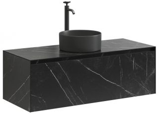 Тумба для раковины Sancos Stone ST120NM 120 см, nero Marquina