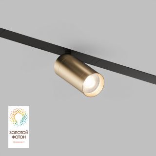 Акцентный светильник Denkirs SMART SPOT 9W DIM 3000K-6000K, матовое золото с черным DK8010-BG