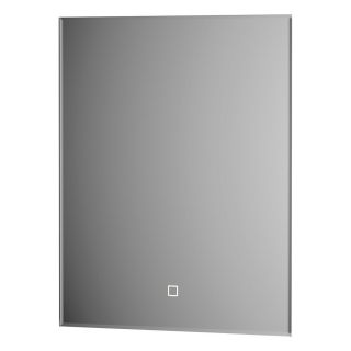 Зеркало для ванной DEFESTO GLOW DF 2511S с LED-подсветкой и сенсорным выключателем 40x50см