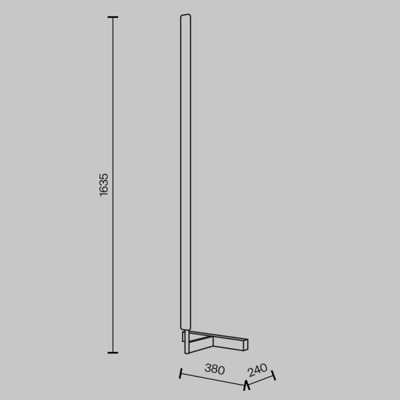 Напольный светильник (торшер) Maytoni Combo 24W LED 3000-6000K 24W LED  3000-6000K MOD214FL-L20B3K фото 8