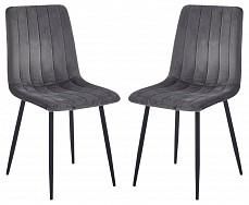 Набор из 2 стульев серого цвета Hesby Import Evoke Serenity BD-3107193 фото 2