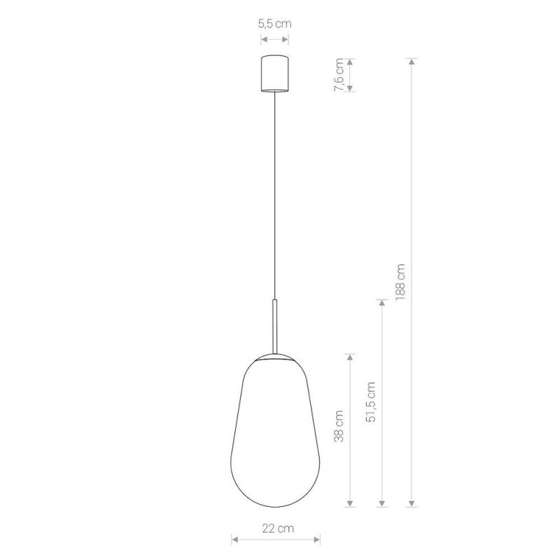Подвесной светильник Nowodvorski Pear M E27 25W 7798 фото 4