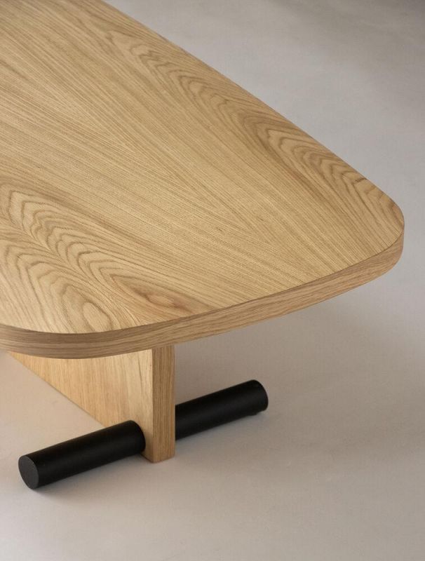 Стол Nomon MESAS NOVA 4 Oak/Black BD-3115437 фото 2