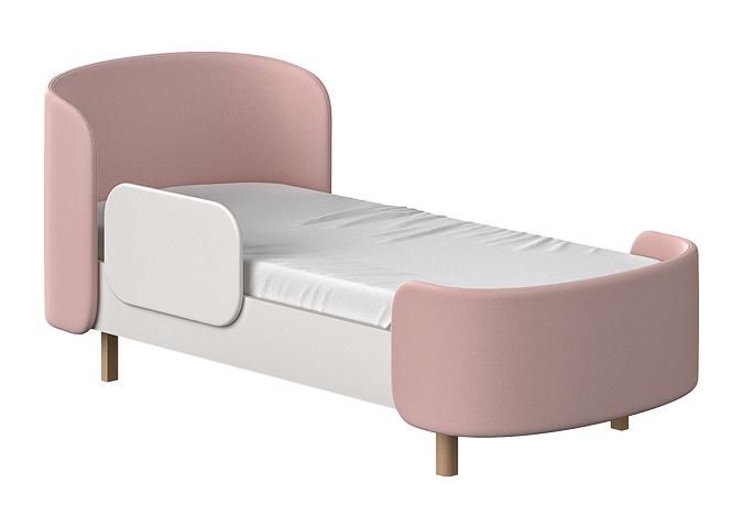 Кровать подростковая Ellipsefurniture KIDI Soft размер М (розовый) KD010113020101 фото 3