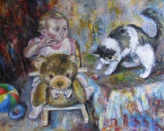 Картина "Детство" Ирина Круглова