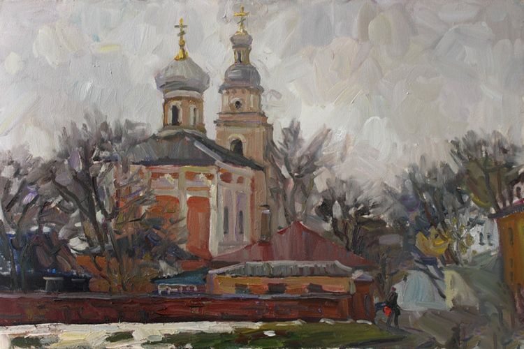 Серпухов картины на домах