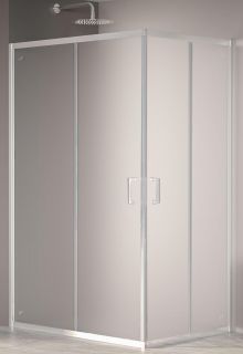 Душевой уголок RGW PA-040 80x120 см, профиль хром, стекло матовое