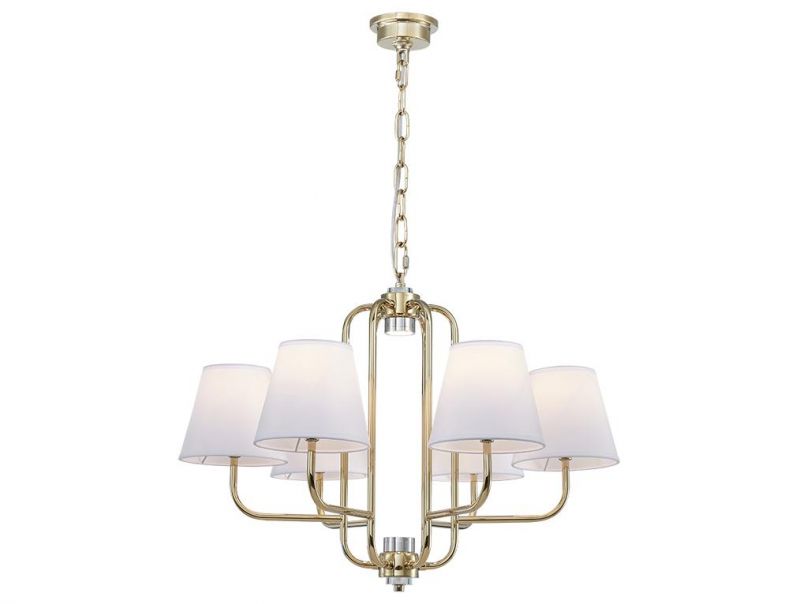 Люстра Newport 4640 OLGA E14 40W 4646/С gold фото 1