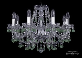 Люстра Bohemia Ivele Crystal 1410/8/195 Ni V5001