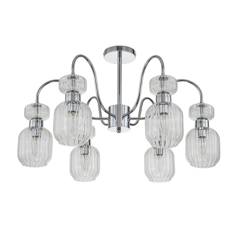 Светильник на штанге Escada  E14*60W 1141/6PL Chrome/Clear