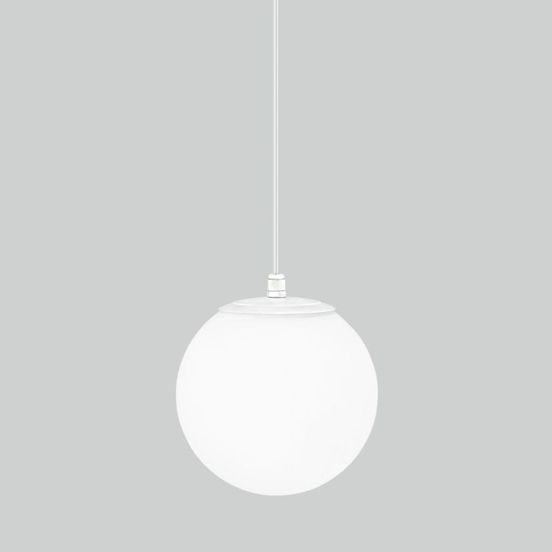 Светильник садово-парковый со стеклянным плафоном Elektrostandard Sfera H 35158/U белый фото 1