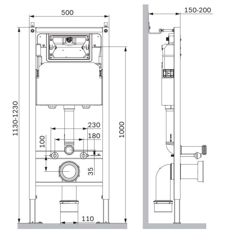 Инсталляция для унитаза AM.PM PrimeFit I012709 фото 6