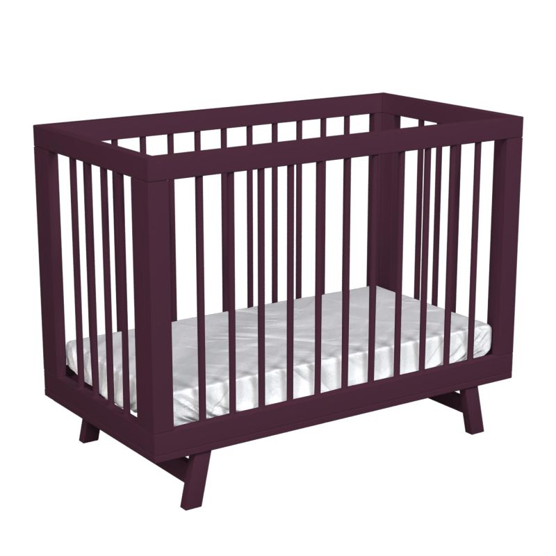 Кроватка для новорожденного Lillaland Aria Italian Plum сливовая Lil-I-1.7 фото 3