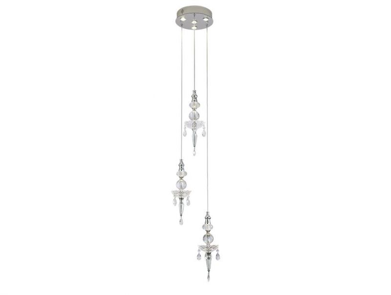 Люстра Newport 8360 Chrome Clear crystal 2340Lm 8360/220 chrome фото 1