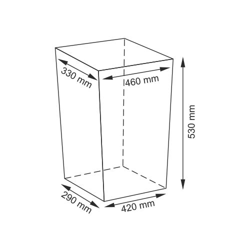 Плетеная корзина WasserKRAFT Ammer WB-370-L фото 3