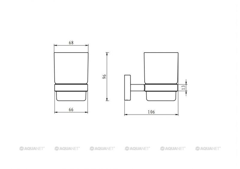 Стакан Aquanet Flash R6 00210783