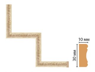 Декоративный угловой элемент Decomaster 165-1-281 (300*300мм)