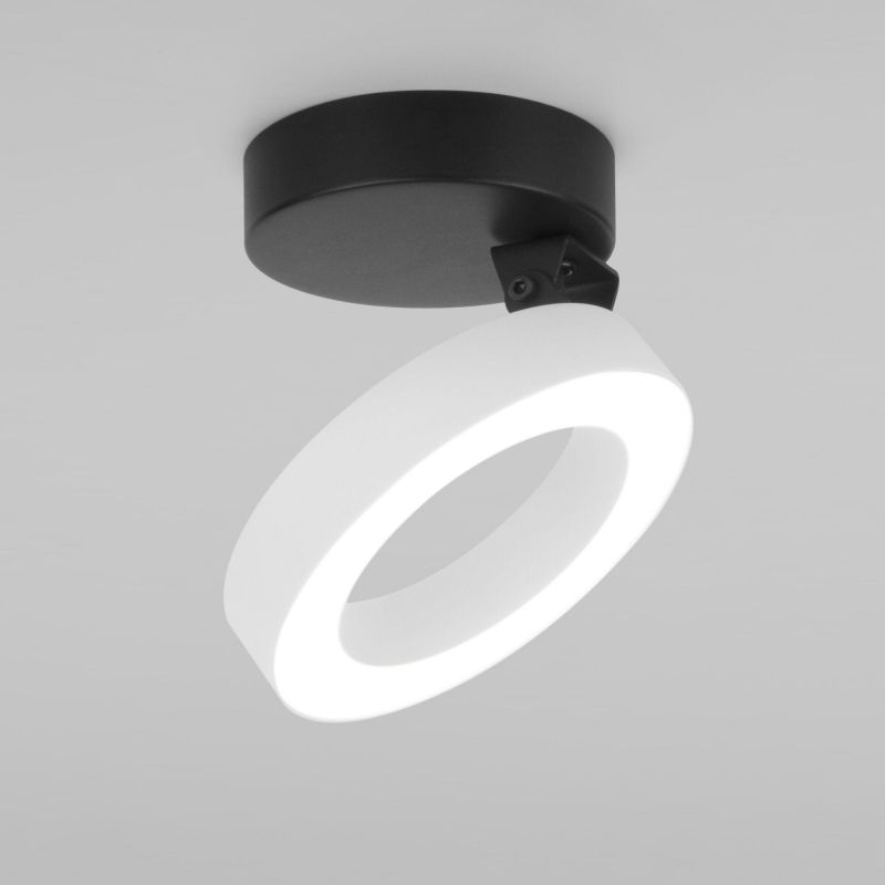 Накладной светодиодный светильник Elektrostandart Spila белый 12W 4200К 25105/LED