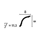 Карниз Orac decor CX199