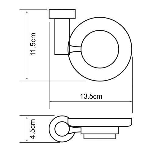 Мыльница WasserKRAFT Donau K-9429 фото 3