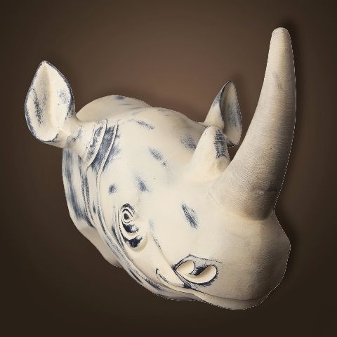Голова носорога Roomers Furniture BD-2047812