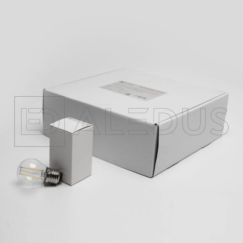 Светодиодная лампа филамент ALEDUS для Белт лайта, E27, G45, теплая белая BL-BF-E27-G45-WW