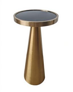 Придиванный столик LH Mirror Home Ридж золотистого цвета BD-3126384