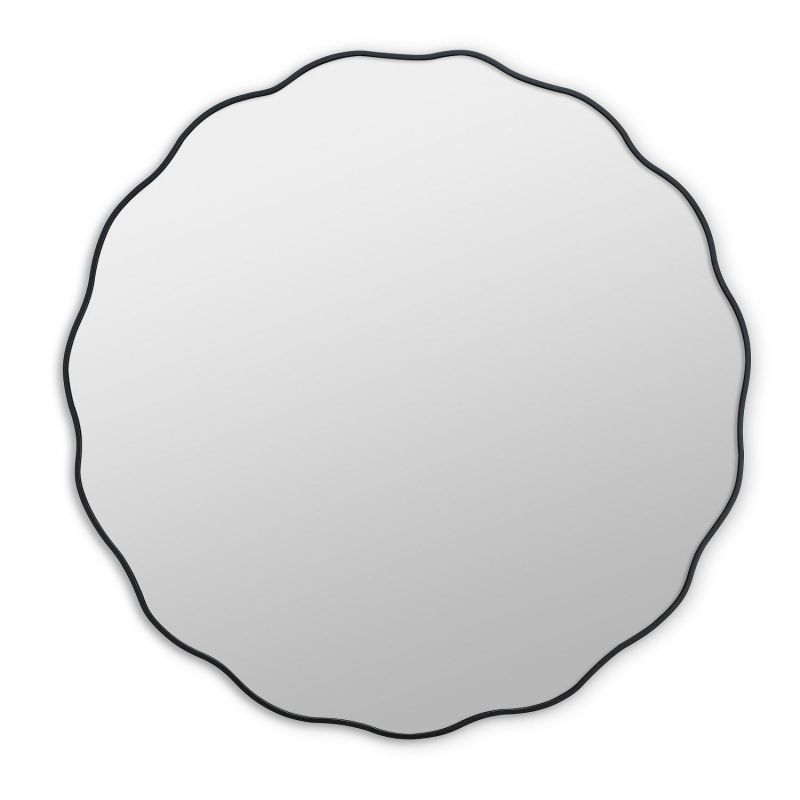 Зеркало Art Mirror в тонкой раме Fancy S Black Smal BD-3148691 фото 1