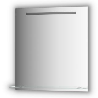 Зеркало с полочкой 70 со встроенным LED-светильником 5 W 70x75 Evoform LEDLINE-S BY 2155
