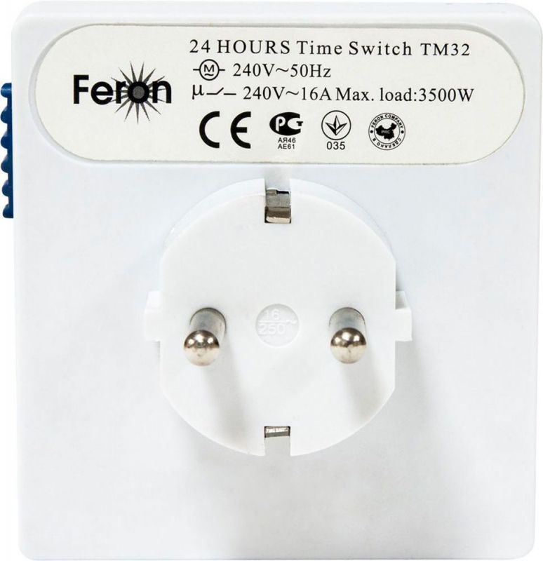 Электрическая розетка с таймером Feron TM32 23203 фото 4