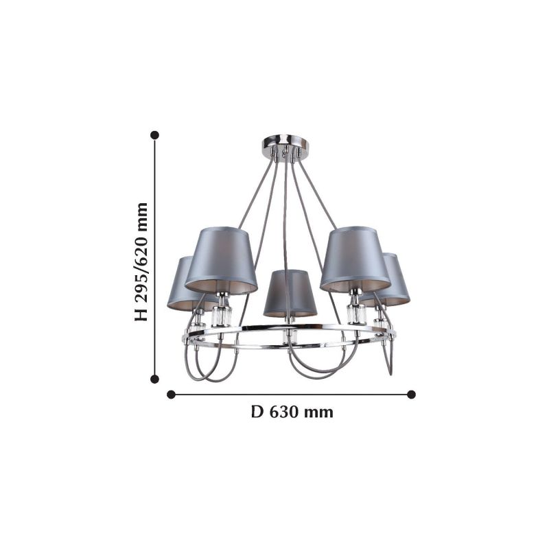 Люстра Подвесная Martina 2193-5P фото 2