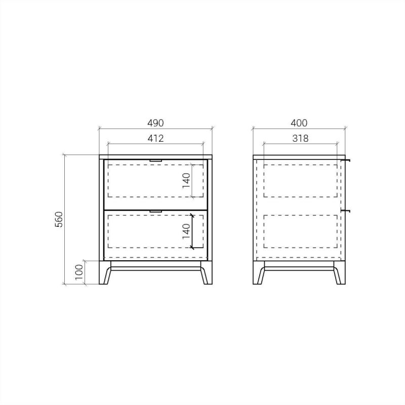 Прикроватная тумба The IDEA BD-2373409