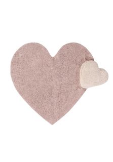Ковер сердце с подушкой (розовое) 160*180 C-PUFFY-LOVE