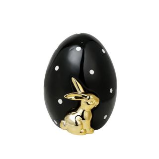 Статуэтка Sotogrande Easter Rabbit Egg black A BD-3048943