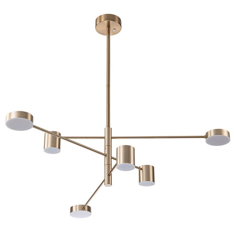 Люстра на штанге Arte Lamp STANLEY 40W LED 3000-6000K A2476PL-40PB фото 1
